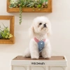 Áo Yếm Jeans Thoáng Khí Dây Dẫn cho Chó Mùa Hè – Nhẹ, Dễ Mặc, Phù hợp Chihuahua, Pomeranian, Shih Tzu Denim 5