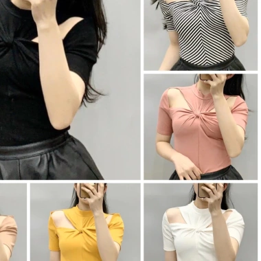 Áo zip xoắn cộc tay thun co giãn - Giá chỉ 69.000đ, phong cách năng động 6 Áo zip xoắn cộc tay thun co giãn - Giá chỉ 69.000đ, phong cách năng động 6