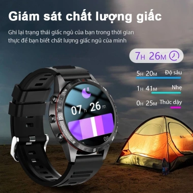 Aolon GT5 Pro – Đồng hồ thông minh 2 dây đeo, la bàn, đo nhịp tim, phong cách công sở, chỉ 949.000₫