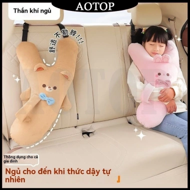 AOTOP Gối Cổ Ô Tô Trẻ Em & Người Lớn Thắt Lưng An Toàn Chống Co Giãn Giá 140.400đ