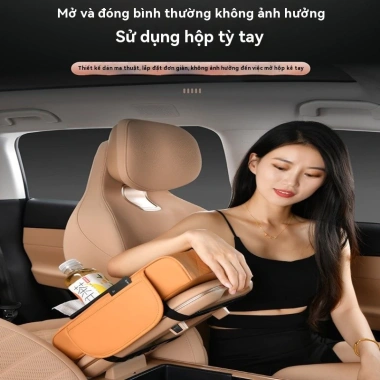 AOTOP Hộp tựa tay ô tô đa chức năng - Đệm tăng chiều cao, giá đỡ cốc, hộp giấy - Giảm còn 100.000 VND 5 AOTOP Hộp tựa tay ô tô đa chức năng - Đệm tăng chiều cao, giá đỡ cốc, hộp giấy - Giảm còn 100.000 VND 5