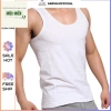 AP13 Combo 5 áo lót trắng nam ba lỗ, cộc tay cotton 100% - Giá chỉ 27.000₫ 3