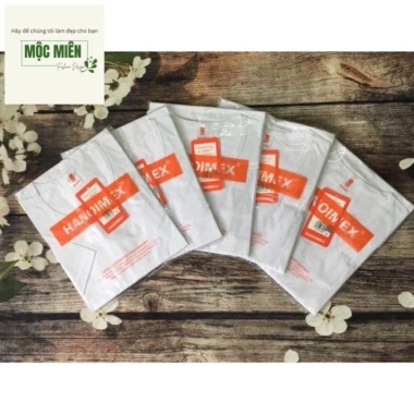 AP13 Combo 5 áo lót trắng nam ba lỗ, cộc tay cotton 100% - Giá chỉ 27.000₫ 6