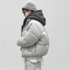 APM Áo phao hoodie xám sáng pha ghi đen cho bé trai và bé gái - Giá ưu đãi 570k 3
