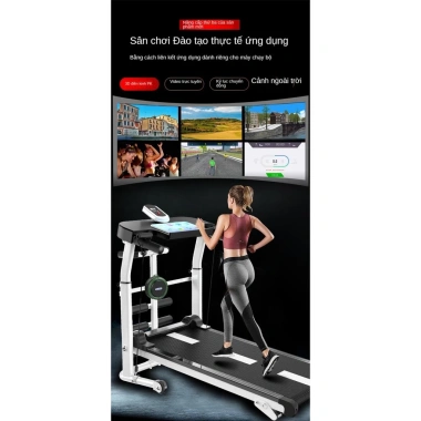 APP thông minh Máy chạy bộ im lặng không dùng điện, đa năng gấp, tập gym tại nhà - 3.972.000₫