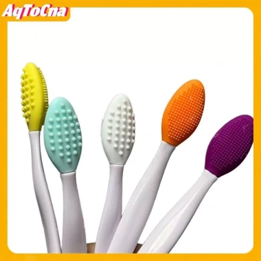 AqToCna Bàn Chải Hai Đầu - Tẩy Tế Bào Chết, Làm Sạch Mũi, Chăm Sóc Môi, Son Dưỡng, 46.530₫ 7