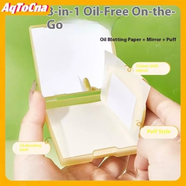 AqToCna Giấy Đổ Dầu 100 Tờ Puff Gương Vỏ Bột - Làm Sạch Da, Trang Điểm, Giá 64.240₫ 4 AqToCna Giấy Đổ Dầu 100 Tờ Puff Gương Vỏ Bột - Làm Sạch Da, Trang Điểm, Giá 64.240₫ 4