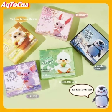 AqToCna Giấy Đổ Dầu 100 Tờ Puff Gương Vỏ Bột - Làm Sạch Da, Trang Điểm, Giá 64.240₫
