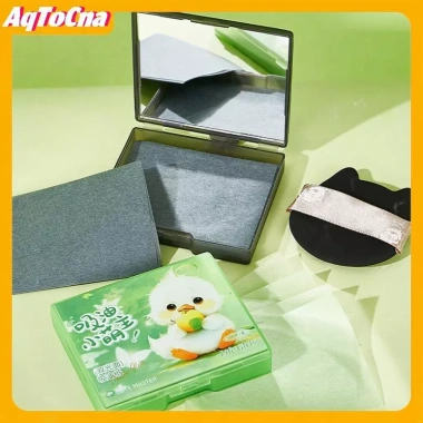 AqToCna Giấy Đổ Dầu 100 Tờ Puff Gương Vỏ Bột - Làm Sạch Da, Trang Điểm, Giá 64.240₫