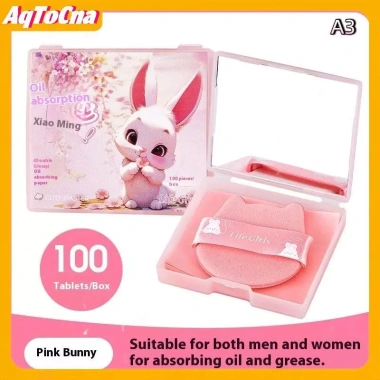 AqToCna Giấy Đổ Dầu 100 Tờ Puff Gương Vỏ Bột - Làm Sạch Da, Trang Điểm, Giá 64.240₫