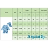 Aqua-2 Áo tắm mầm non có mũ trùm đầu, họa tiết cá voi, dây kéo dài, tay cổ tròn - Giá 211.896đ 9