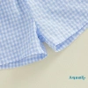 Aqua-2 Bộ Đồ Mùa Hè Tay Ngắn Cổ Tròn Áo Thêu Bóng Chày + Quần Short Giãn 241.000 VND 8
