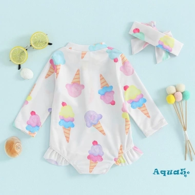 Aqua-baby Bikini Bé Gái In Hoa Đồ Bơi Biển Dài Tay Khóa Kéo Bộ Đồ Tắm 168k 8 Aqua-baby Bikini Bé Gái In Hoa Đồ Bơi Biển Dài Tay Khóa Kéo Bộ Đồ Tắm 168k 8