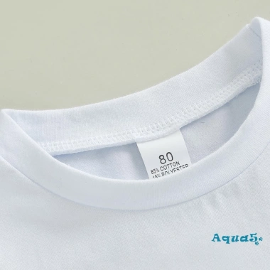 Aqua Baby Boy Áo cổ tròn tay ngắn động vật + quần short co giãn - Giảm 18%