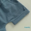 Aqua Baby Boy Áo cổ tròn tay ngắn động vật + quần short co giãn - Giảm 18% 9