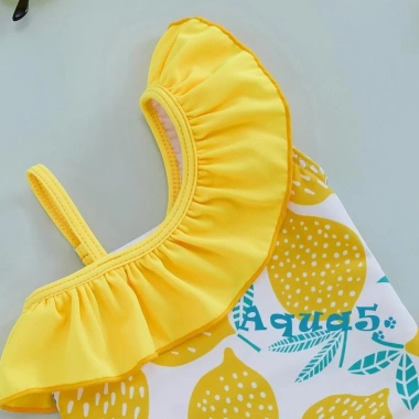 Aqua-baby Đồ Bơi Nữ Ruffle Không Tay In Hình Chanh – Mùa Hè Giá Ưu Đãi 138.888₫ 4