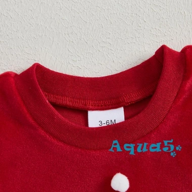 Aqua-baby Giáng Sinh Body Tuần Lộc Thêu Không Tay Cổ Tròn Áo Liền Quần 176.688₫ 6