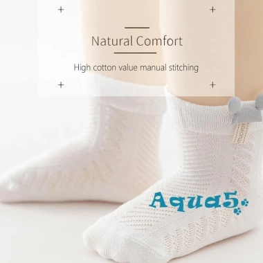Aqua-baby Tất Cotton Mềm Mỏng Cho Bé Gái & Bé Trai – Sơ sinh, tập đi, chỉ 34.128₫ 6