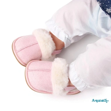 Aqua Giày Bông Mềm Mịn Ấm Áp Chống Trượt Cho Bé Thoải Mái An Toàn Giá Ưu Đãi 4 Aqua Giày Bông Mềm Mịn Ấm Áp Chống Trượt Cho Bé Thoải Mái An Toàn Giá Ưu Đãi 4