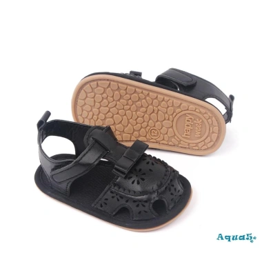 Aqua-giày Da PU Đế Phẳng Linh Hoạt Không Trượt Thời Trang Mùa Hè Cho Bé Trai và Bé Gái