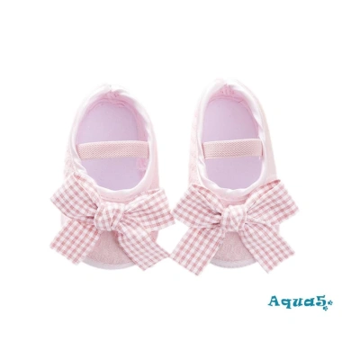 Aqua Giày Đế Mềm Chống Trượt Đính Nơ Co Giãn Cho Bé Gái - Siêu Thoải Mãi 55.944₫