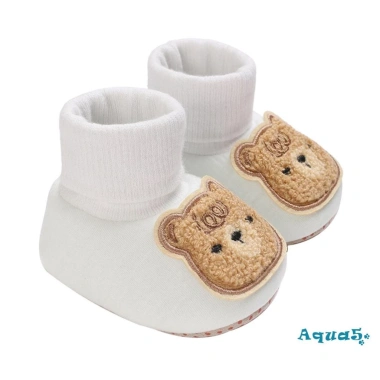 Aqua Giày Mùa Đông Bé Mềm Mại Chống Trượt, Thêu Hình Gấu - Giá 119.340 VND 9