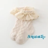 Aqua Giày Vớ Cotton Mắt Cá Chân Nhún Bèo Ren Cho Bé Gái 0-2 Tuổi Giá 54.432 VND 5