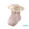 Aqua Giày Vớ Cotton Mắt Cá Chân Nhún Bèo Ren Cho Bé Gái 0-2 Tuổi Giá 54.432 VND 10