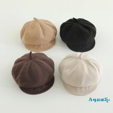 Aqua Kids Mũ Newsboy Vintage Chắc Chắn Hình Bát Giác Họa Sĩ Cho Bé Trai Bé Gái Giảm Giá Hai Mươi Phần Trăm