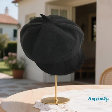 Aqua Kids Mũ Newsboy Vintage Chắc Chắn Hình Bát Giác Họa Sĩ Cho Bé Trai Bé Gái Giảm Giá Hai Mươi Phần Trăm