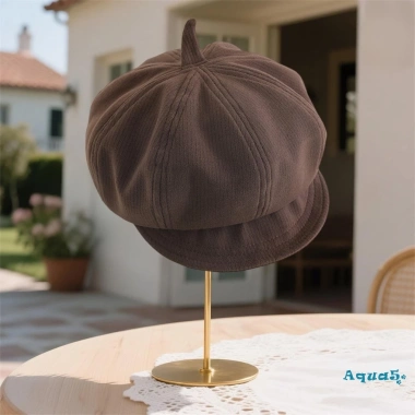 Aqua Kids Mũ Newsboy Vintage Chắc Chắn Hình Bát Giác Họa Sĩ Cho Bé Trai Bé Gái Giảm Giá Hai Mươi Phần Trăm