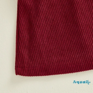 Aqua Quần Yếm Váy Corduroy cho bé gái không tay cổ vuông trơn mùa xuân thu - giá 135.540 VND 8