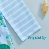 Aqua Toddler Rash Guard Bé Trai Đồ Bơi Ván Lướt Sóng Rùa In Dây Kéo Dài Tay và Mũ Bơi Giá Ưu Đãi 242k 8