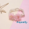 Aqua‑baby Băng Đô Ren Co Giãn - Mũ Nón Hoa Voan Dịu Êm cho Lễ Rửa Tội Trẻ Sơ Sinh 8