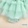 Aqua‑baby Bé gái 2 Bộ Trang Phục Mùa Hè Ruffle Không Tay, Thắt Nút Lưng, Áo Liền Quần và Băng Đô – 221.724₫ 8