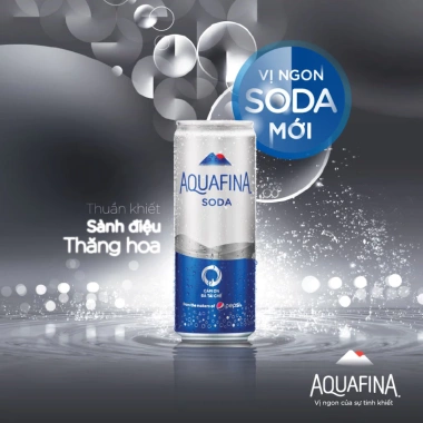 Aquafina Soda 320ml - Nước giải khát có ga giá chỉ 10.000đ, tươi mát