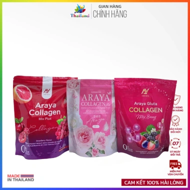 Araya Collagen Thái Lan – Bổ sung Collagen trẻ hóa da, cân bằng nội tiết, chỉ 147.000₫
