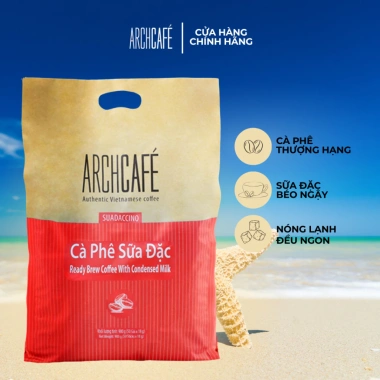 Archcafé Túi Cà Phê Sữa Đặc 50 Gói 18g - Hương Vị Đậm Đà, Giá Ưu Đãi 172.200 VND Archcafé Túi Cà Phê Sữa Đặc 50 Gói 18g - Hương Vị Đậm Đà, Giá Ưu Đãi 172.200 VND