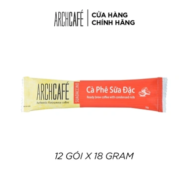 Archcafé Túi Cà Phê Sữa Đặc 50 Gói 18g - Hương Vị Đậm Đà, Giá Ưu Đãi 172.200 VND