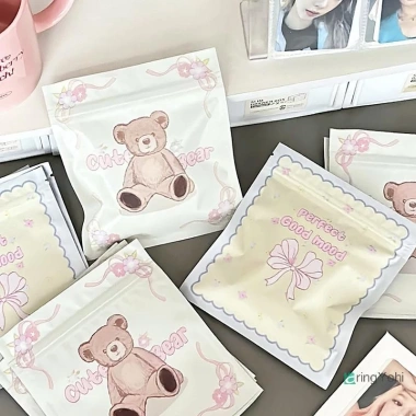 AringYohi 10 chiếc hoạt hình kẹo tự niêm phong: túi bảo quản snack búp bê, túi quà may mắn, giá chỉ 31.020₫