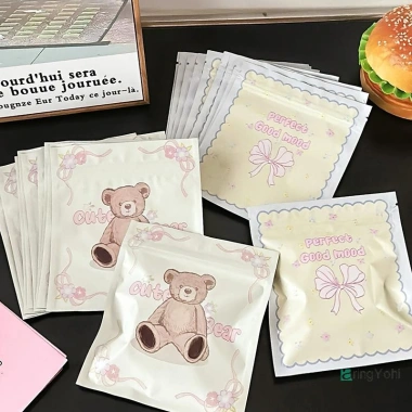 AringYohi 10 chiếc hoạt hình kẹo tự niêm phong: túi bảo quản snack búp bê, túi quà may mắn, giá chỉ 31.020₫ 9 AringYohi 10 chiếc hoạt hình kẹo tự niêm phong: túi bảo quản snack búp bê, túi quà may mắn, giá chỉ 31.020₫ 9