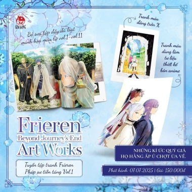 Artbook Frieren Pháp Sư Tiễn Táng 1 – Tuyển Tập Tranh Beyond Journey’s End, Giá chỉ 550k 4