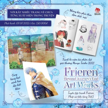 Artbook Frieren Pháp Sư Tiễn Táng 1 – Tuyển Tập Tranh Beyond Journey’s End, Giá chỉ 550k 6