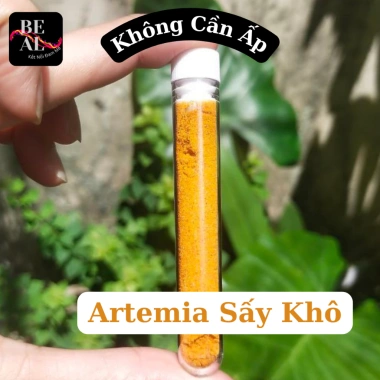 Artemia sấy khô cá bột – Cá mới đẻ, cá nhỏ, không ấp chai, 7.800 VND 7