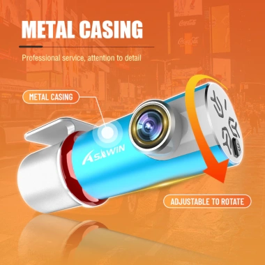 Asawin S35DW Dashcam WIFI 1.080P DVR Tự Động, App Điều Khiển, Tầm Nhìn Ban Đêm 8