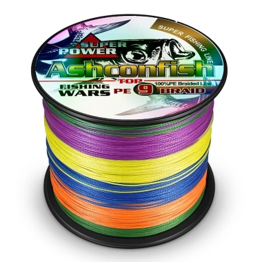 Ashconfish Cuộn Dây Câu Cá 9 Sợi PE 300m Dyneema X9 - Nhiều Màu, Giá Ưu Đãi 193k