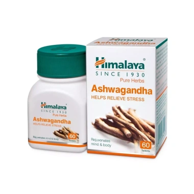 Ashwagandha Himalaya 60 viên Nhân sâm Ấn Độ giảm căng thẳng, tăng sinh lý - Giá giảm 160.000, giá gốc 208.000 6
