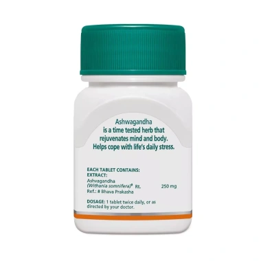 Ashwagandha Himalaya 60 viên Nhân sâm Ấn Độ giảm căng thẳng, tăng sinh lý - Giá giảm 160.000, giá gốc 208.000 7