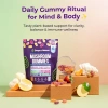 Ashwagandha & Lions Mane Gummies Hữu Cơ - LinhChi, Đông Trùng, Đuôi Thổ Nhĩ Kỳ, Chaga Bảo Vệ Miễn Dịch, Tăng Nhận Thức 6