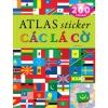 Atlas Sticker Các Lá Cờ - Sách Dán Thú Vị, Giá Ưu Đãi 63.200₫, Học Văn Hóa Quốc Gia